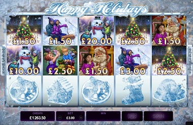 Happy Holidays Slot Frosty