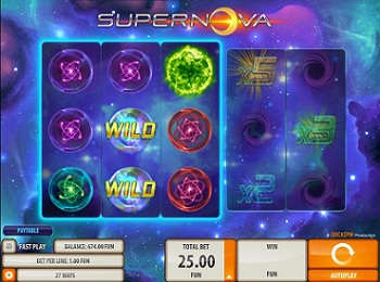 Supernova Quickspin Slot