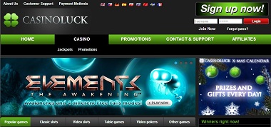 CasinoLuck NetEnt Casino