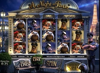 Night in Paris Betsoft Slot