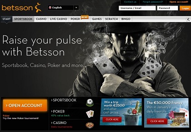 Betsson Casino Bonus