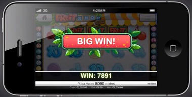 Safe and Cool Casinos Fruit Shop NetEnt Slot