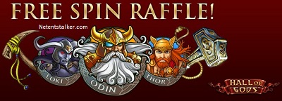 NetEnt Free Spin raffle