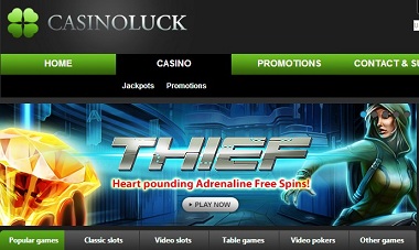 CasinoLuck NetEnt