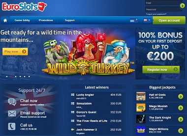 EuroSlots Casino NetEnt