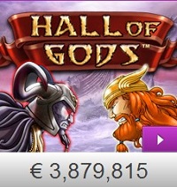 Hall of Gods Jackpot NetEnt