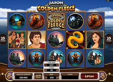 Jetbull Casino Jason Golden Fleece Slot Microgaming
