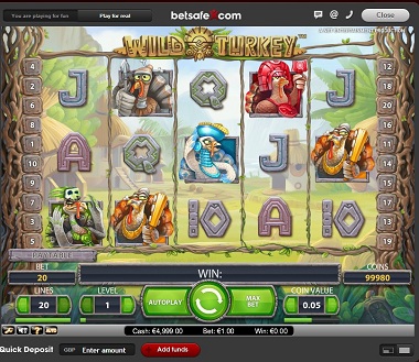 Wild Turkey NetEnt Slot