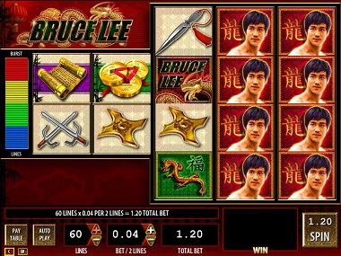 Bruce Lee Slot WMS Williams Interactive