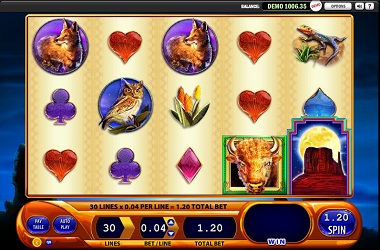 Safe and Cool Casinos Buffalo Spirit Williams WMS Slot
