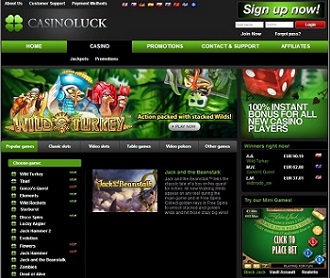 CasinoLuck NetEnt Casino