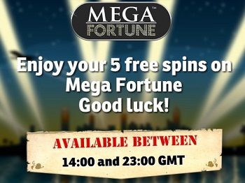Mega Fortune Free Spins