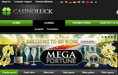 Mega Fortune NetEnt CasinoLuck