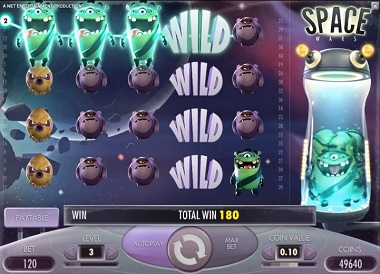 Space Wars NetEnt Slot