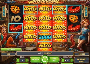 Wild Rockets NetEnt Slot