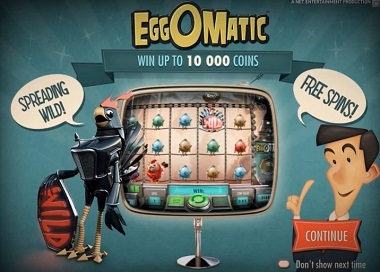 EggOMatic NetEnt Slot