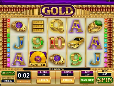 Gold Microgaming Slot