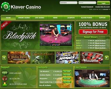 Klaver Casino Live