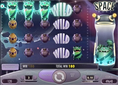 Space Wars NetEnt Slot