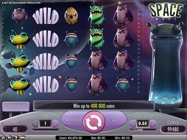 Betsafe Space Wars NetEnt Slot