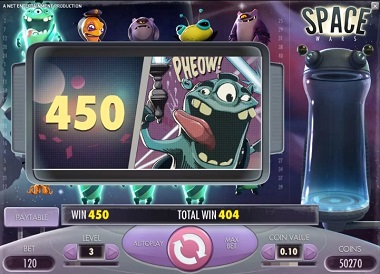 Betsafe Space Wars Slot NetEnt
