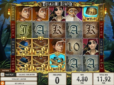 Treasure Island Quickspin Slot