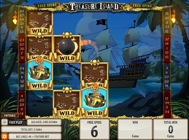 Safe and Cool Casinos Treasure Island Slot Game Quickspin