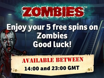 Zombies NetEnt Free Spins