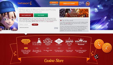Betsson Casino Store Promo