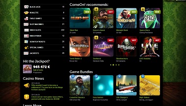Comeon Casino Comeon Casino new