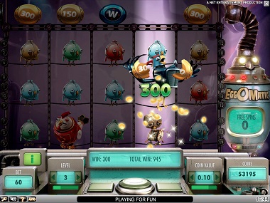 EggOMatic Game Slot NetEnt