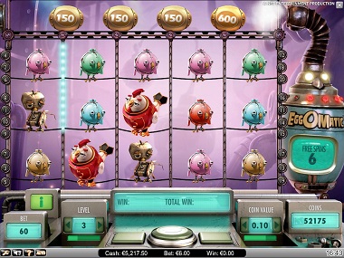 EggOMatic NetEnt Game Slot