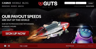 Guts Casino Payout Speed