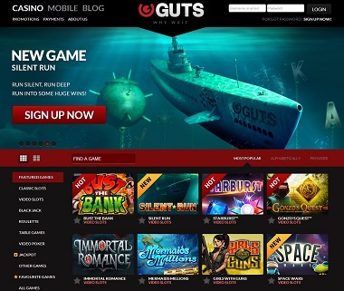 Guts NetEnt Casino