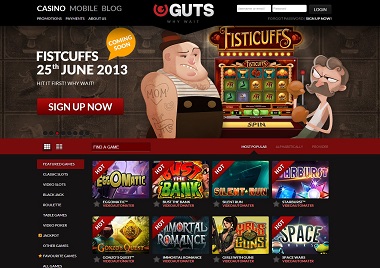 Guts NetEnt Casino