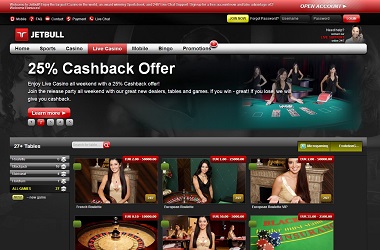 Jetbull Live Casino