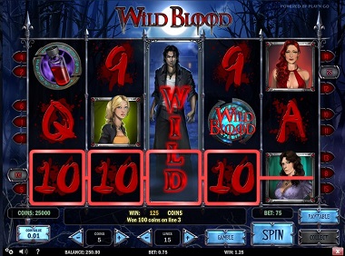 Wild Blood Betsafe Slot