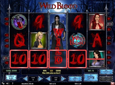 Wild Blood Betsafe Slot