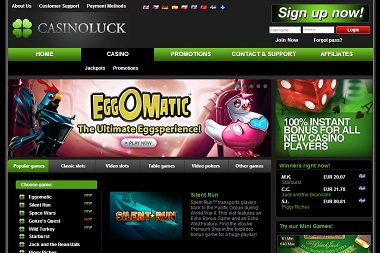 CasinoLuck NetEnt