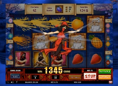 Ninja Fruits Slot Game