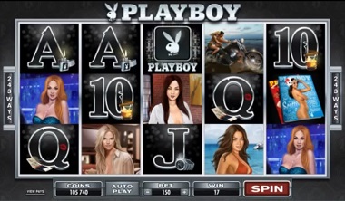 Playboy Slot Microgaming Game