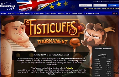 Fisticuffs NetEnt Tournament