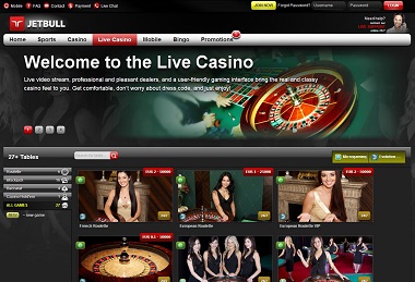 Jetbull Live Casino