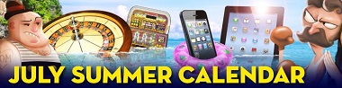 July Summer Calendar Promo