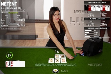 Live Blackjack Common NetEnt