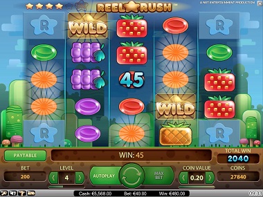 Reel Rush NetEnt Slot