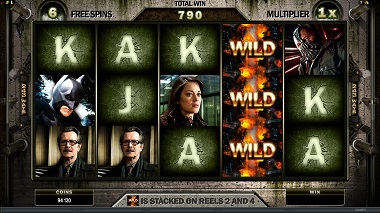 Dark Knight Rises Slot Microgaming