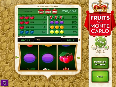 Fruits Of Monte Carlo Williams Slot