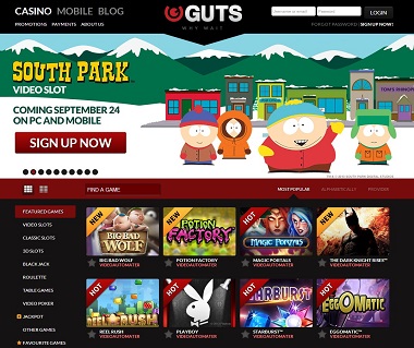 Guts NetEnt Casino