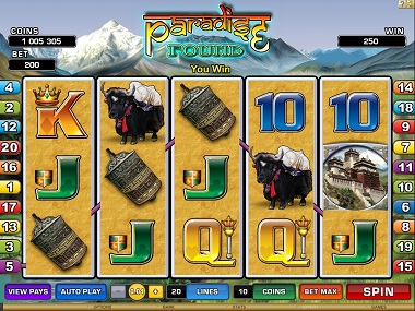 Paradise Found Slot Microgaming